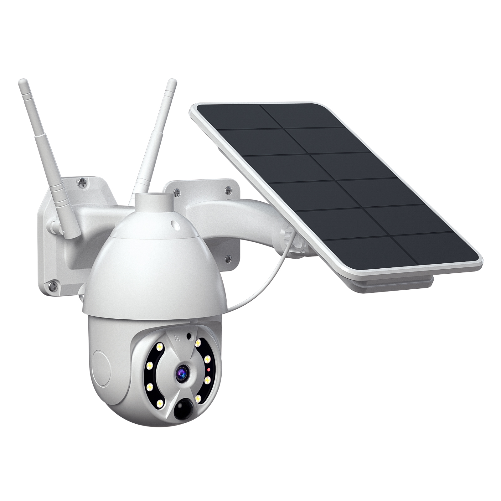 1080P solar surveillance camera wifi dome camera with low power consumption remote surveillance camera